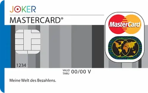 Joker Online MasterCard Kreditkarte