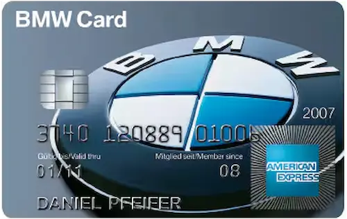 BMW Card von American Express Kreditkarte