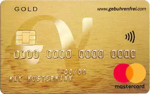 Gebührenfrei Mastercard Gold Kreditkarte