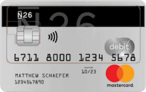 N26 Mastercard Kreditkarte